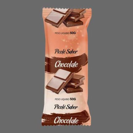 bobina de sorvete generica sabor chocolate